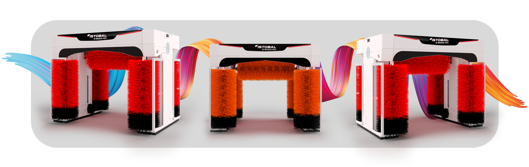 ISTOBAL M’WASH3 PRO 5-BRUSH