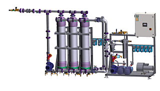 Biologische Ultrafiltrations-Recyclinganlage 4R2D2