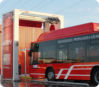 maquina lavado bus
